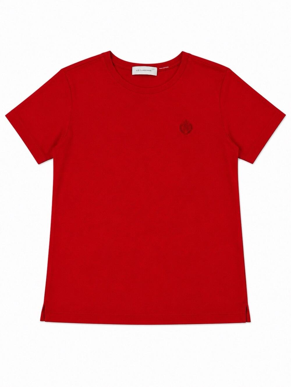 Liz Claiborne Red Polo Shirt Medium